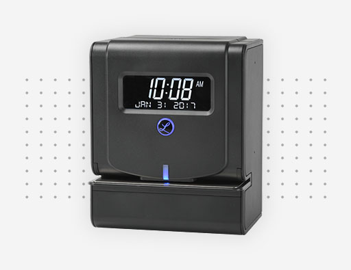 2100HD Heavy Duty Thermal Print Time Clock