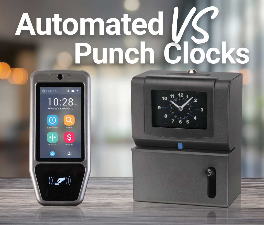 Lathem Blog | Employee Time Clocks: Automated Versus Timecard Pun