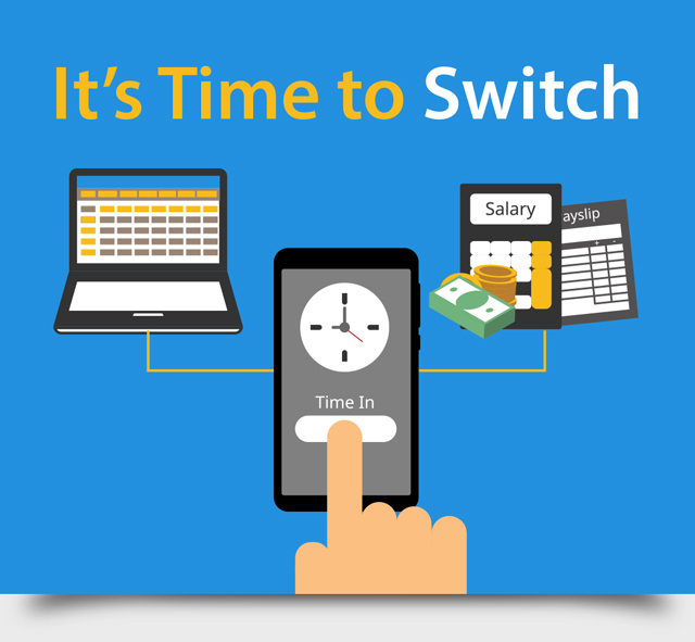 Switching to time clock software