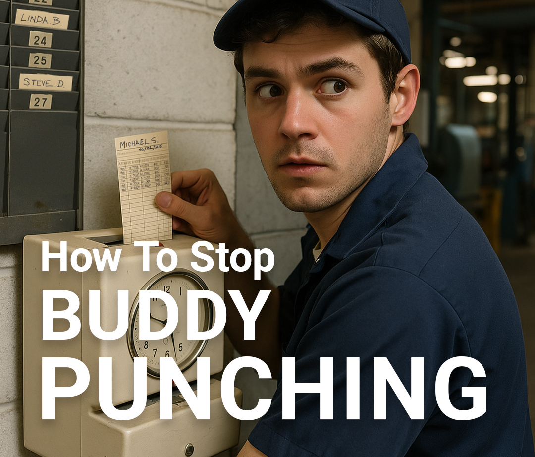 Employee time theft by buddy punching
