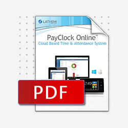 PayClock Online Brochure