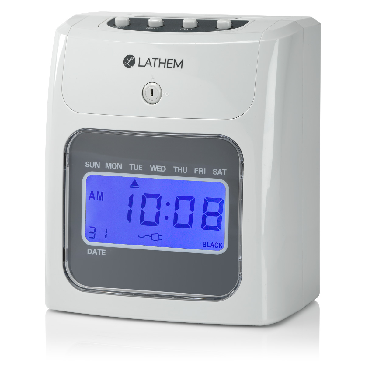 Time Clock Images: Images of Lathem Time Clocks & Cards