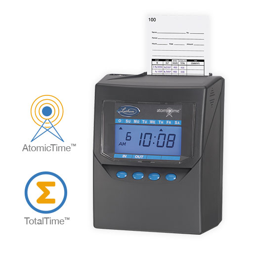 Lathem 7500e Atomic Calculating Time Clock