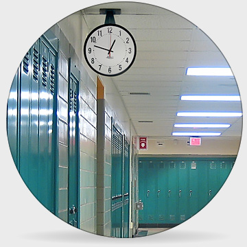 Commercial Wall Clocks Bell Systems Office School Lathem - School Wall Clock Commercial Wall Clocks Bell Systems Office School Lathem - School Wall Clock