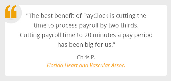 A testimonial from Florida Heart and Vascular Associates