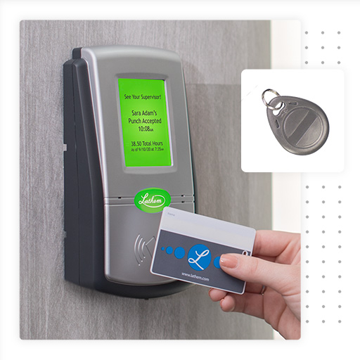 Lathem PC700 WiFi Touch Screen Proximity Time Clock