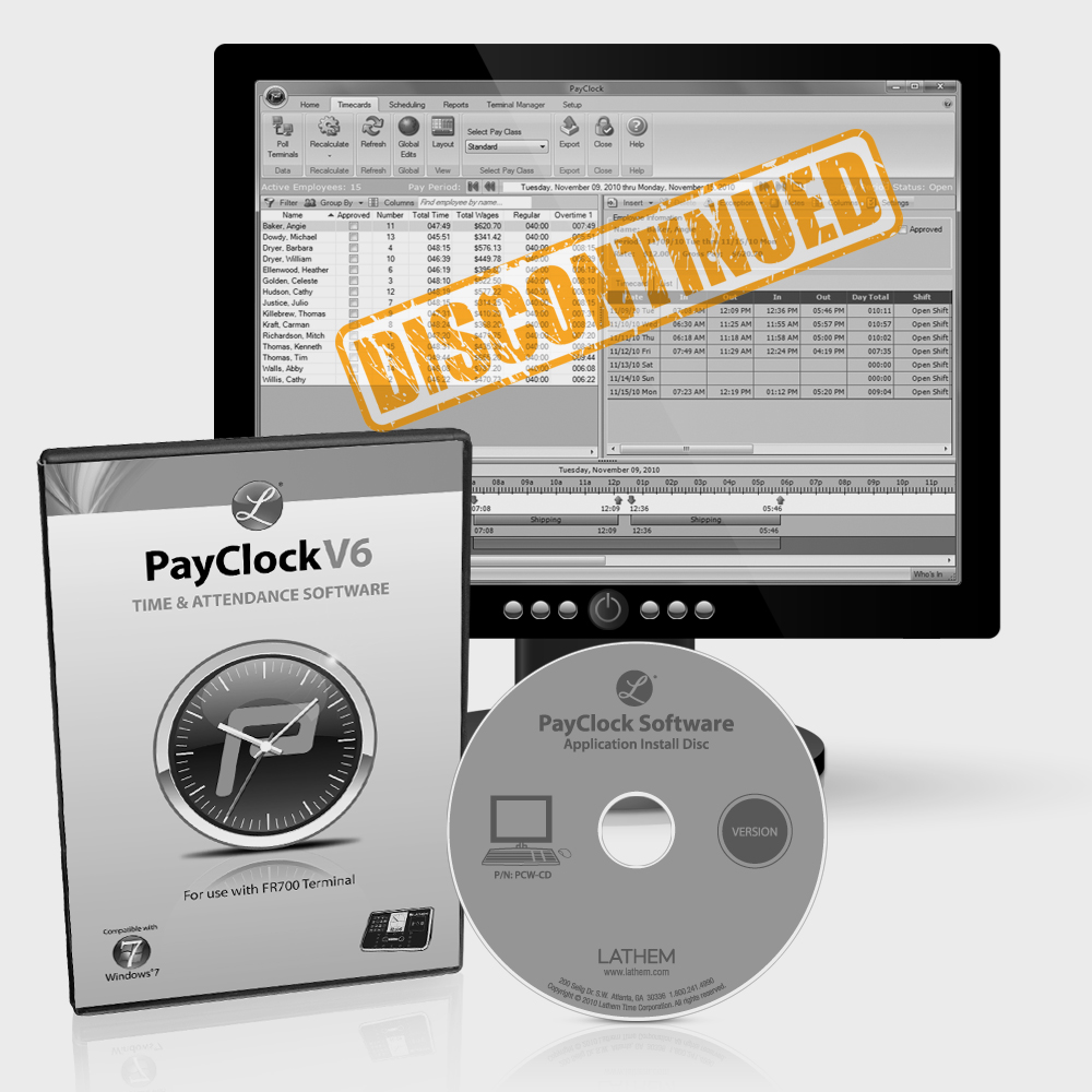 PayClock Desktop Versions Discontinued