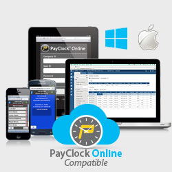 PayClock Online with Web Enabled Devices