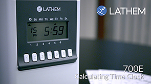 700E Calculating Electronic Time Clock