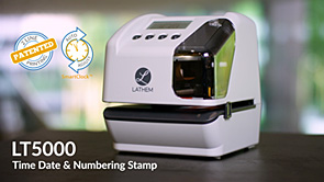 LT5000 Electronic Time Date and Numbering Stamp